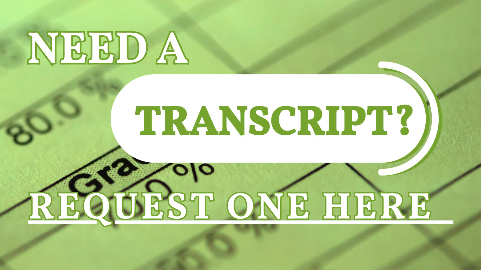Transcript Request Transcript Request